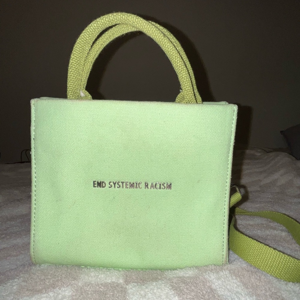 Brandon Blackwood “End Systemic Racism” Canvas Tote